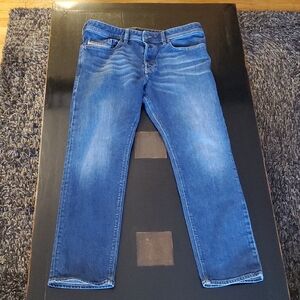 Diesel Men's Classic Blue Straight Jeans